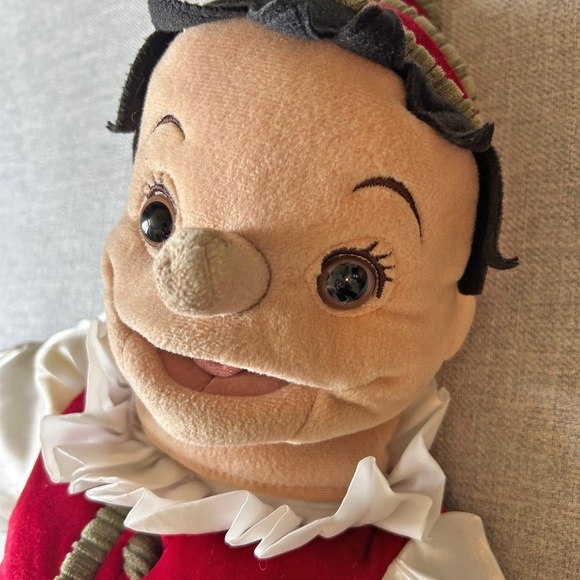 Folkmanis Growing Nose Pinnochio Hand Puppet Ventriloquist - Picture 3 of 11